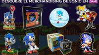 GAME detalla su catálogo de merchandising para celebrar la película de Sonic