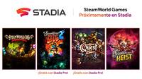 Stadia recibirá cuatro juegos de la famosa saga SteamWorld