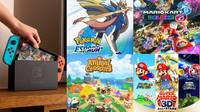 8 de los 10 juegos más vendidos en Espańa fueron de Switch en la tercera semana del ańo