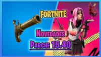 Fortnite v15.40: vuelve esta arma, cambios, skins y todas las novedades del parche