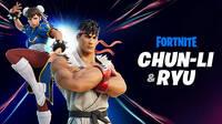 Ryu y Chun-Li de Street Fighter llegan hoy a Fortnite
