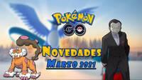 Pokémon GO - Eventos de marzo 2021; Legendarios, vuelve Giovanni y novedades