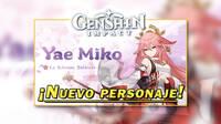 Genshin Impact presenta a Yae Miko: Tr�iler, habilidades y fecha de lanzamiento