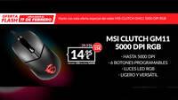 Llvate el ratn MSI CLUTCH GM11 5.000 DPI en GAME con una Oferta Flash por 14,95 euros