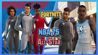 Fortnite colabora con la NBA 75 All-Star: Nuevas skins, grafiti gratis y ms