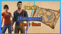 Fortnite: Skins de Nathan Drake, Chloe Frazer y mapas del tesoro ya disponibles