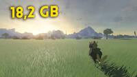 Ya conocemos cuánto espacio ocupará The Legend Zelda: Tears of the Kingdom