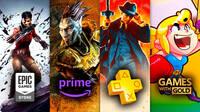 Juegos gratis de febrero en PS Plus, Xbox Gold, Epic Games y Prime Gaming