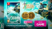 Reserva The Legend of Zelda: Tears of the Kingdom en GAME y llévate una moneda exclusiva