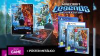 Reserva Minecraft Legends en GAME para llevarte de regalo un póster metálico exclusivo