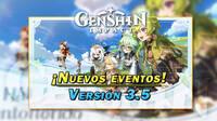 Genshin Impact anuncia los eventos y gachapón de la v3.5: Fechas y detalles (Parte 1)