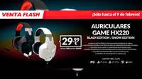 Consigue solo en GAME un pack de dos auriculares GAME HX220 de oferta por 29,99 euros