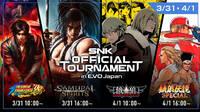 SNK asistir al EVO Japan 2023 y celebrar sus propios torneos de juegos de lucha