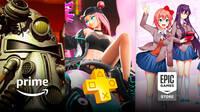 Juegos gratis de febrero de 2024 en PS Plus, Epic Games Store y Prime Gaming