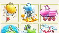 Las transformaciones de Yoshi's New Island se muestran en una nueva imagen