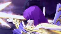 Atenea se muestra en Saint Seiya: Brave Soldiers
