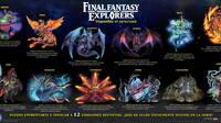 Conoce a todas las invocaciones de Final Fantasy Explorers en su nueva imagen