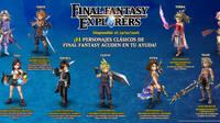 Nuevo triler e infografa de Final Fantasy Explorers