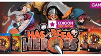 GAME vender en exclusiva la edicin fsica de Has-Been Heroes