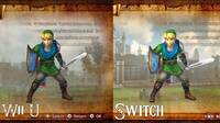 Comparan Hyrule Warriors en Wii U y Nintendo Switch