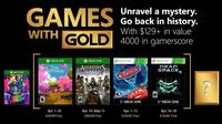 Anunciados los Juegos con Gold de abril