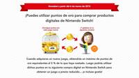 Los puntos de oro My Nintendo ya dan descuentos en la eShop de Switch