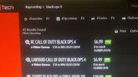 Productos de Call of Duty: Black Ops 4 aparecen en el sistema de GameStop
