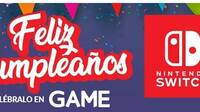 GAME celebra el segundo aniversario de Switch con ofertas y descuentos