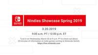 Nintendo anuncia un nuevo Nindies Showcase para el 20 de marzo