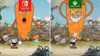 Comparan los gráficos de Cuphead en Nintendo Switch y Xbox One