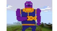 Construyen un peculiar Thanos en Minecraft y se vuelve viral