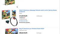 Se dispara la especulación con los precios de Ring Fit Adventure