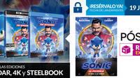 GAME detalla sus incentivos por la reserva de Sonic: La película