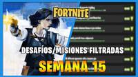 Fortnite: Misiones y desaf�os filtrados de la Semana 15
