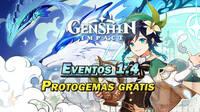 Genshin Impact v1.4: consigue Protogemas gratis y más en los eventos de temporada