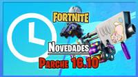 Fortnite parche 16.10: novedades, dinosaurios, skins y todos los detalles