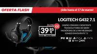 Consigue los auriculares gaming Logitech G432 7.1 en GAME por 39,95 euros