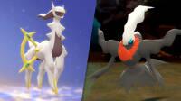 Pokémon Diamante Brillante y Perla Reluciente se actualiza para recibir a Darkrai y Arceus