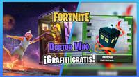 Doctor Who ya en Fortnite: Grafiti gratis de la TARDIS y nuevo mapa Creativo