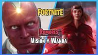 Fortnite: Visión y Wanda podrían tener skins próximamente, según filtraciones