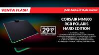 Consigue la alfombrilla CORSAIR MM800 RGB POLARIS HARD EDITION en GAME por solo 29,99 euros