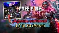 FREE FIRE | Agenda semanal del 17 al 20 de marzo: M1014 Dragón Flama Verde