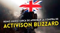 Reino Unido a punto de aprobar la compra de Activision Blizzard por parte de Microsoft