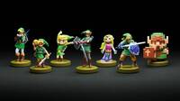 Se muestran en detalle los nuevos amiibo del 30 aniversario de Zelda