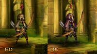 Dragon's Crown Pro compara sus gráficos 4K con la versión original