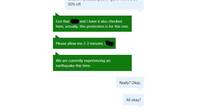 El soporte de Xbox: 'Estamos sufriendo un terremoto, deme unos minutos'
