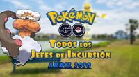 Pokémon Go: Todos los jefes de incursiones de abril 2020 (de nivel 1 a 5)
