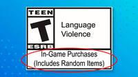 El sistema de clasificación por edades ESRB indicará si hay cajas de botín