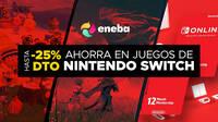 Ahorra al comprar juegos de Nintendo Switch con Eneba.com