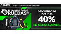 GAME presenta la campaña Primavera sobre Ruedas, con ofertas en sillas gaming